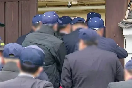 2012年の建設会社に手榴弾投げ込み事件で道仁会本部を家宅捜索