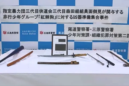 不良グループ「紅棘狗」と「達磨連合會」 の2グループが解散 高校生5人を書類送検で捜査終結