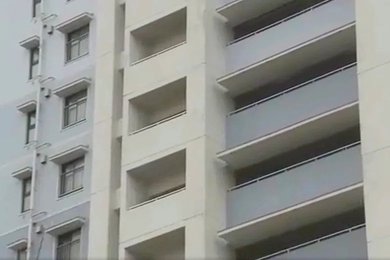 組事務所が運営されていた団地