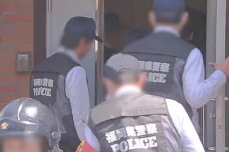 中学生らを「受け子」にした特殊詐欺事件-道仁会本部事務所を家宅捜索