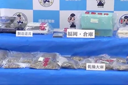 営利目的で大麻草栽培、約4670万円相当の違法薬物所持などで男女7人を逮捕