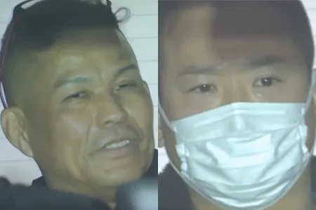 左・井坂裕一容疑者(58) 右・能戸雄太容疑者(40)