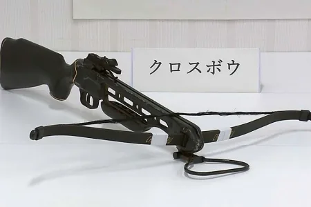 大所持が原則禁止のクロスボウと矢を自宅で所持　松葉会系「大久保一家」幹部を逮捕