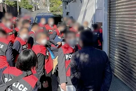 山口組総本部を捜索