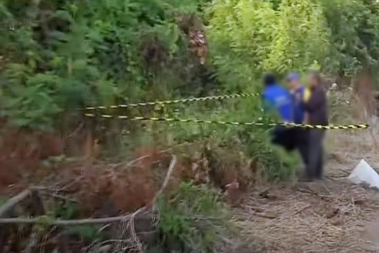 椛島良介さんの遺体発見現場周辺