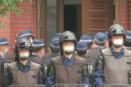 浅野組系「中岡組」幹部の立てこもり発砲事件-所属先の組事務所を家宅捜索