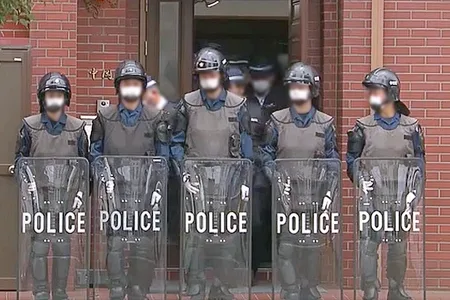 浅野組系「中岡組」幹部の立てこもり発砲事件-所属先の組事務所を家宅捜索