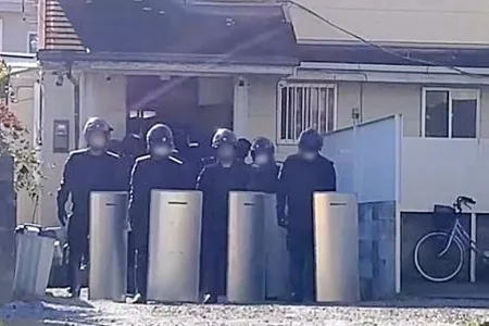 山口組系一道会本部を家宅捜索