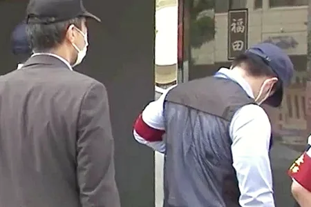 空き巣で組員逮捕受け道仁会系福田組を捜索