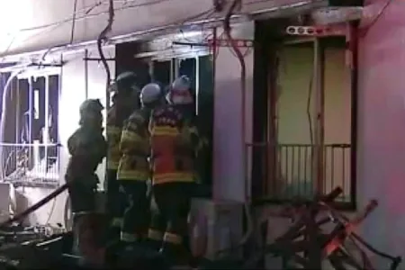 蕨郵便局の立てこもり男（鈴木常雄容疑者）の自宅か<