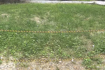 解体工事が完了して更地の浪川会本部跡地