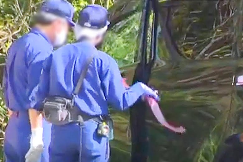 長野県宮田村のラーメン店の駐車場で絆会系「竹内組」の宮下聡組長が拳銃で撃たれ重傷