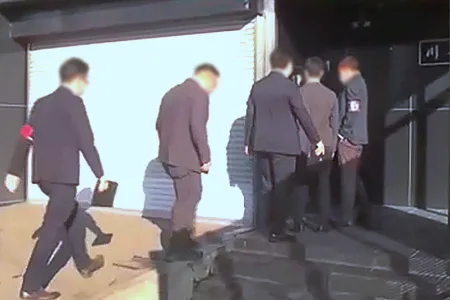 物価高対策の給付金5万円詐取で会長の逮捕を受け山口組系 「旭導会」本部を家宅捜索