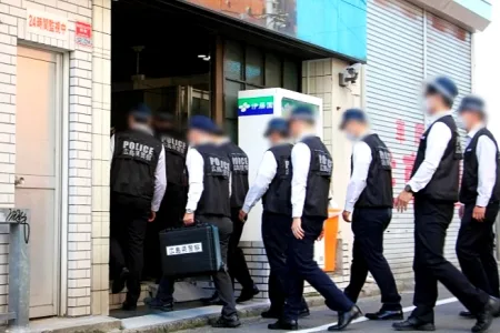 組員の営利目的の大麻所持で逮捕受け共政会系「原田組」の組事務所を家宅捜索